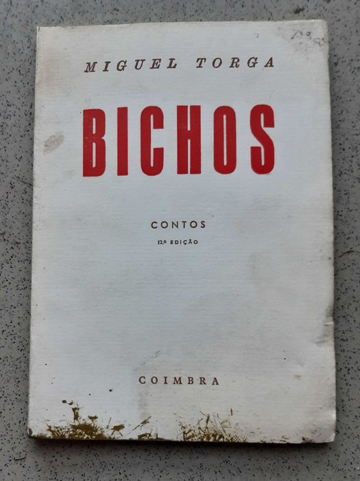 Livro Antigo "Bichos - Miguel Torga"