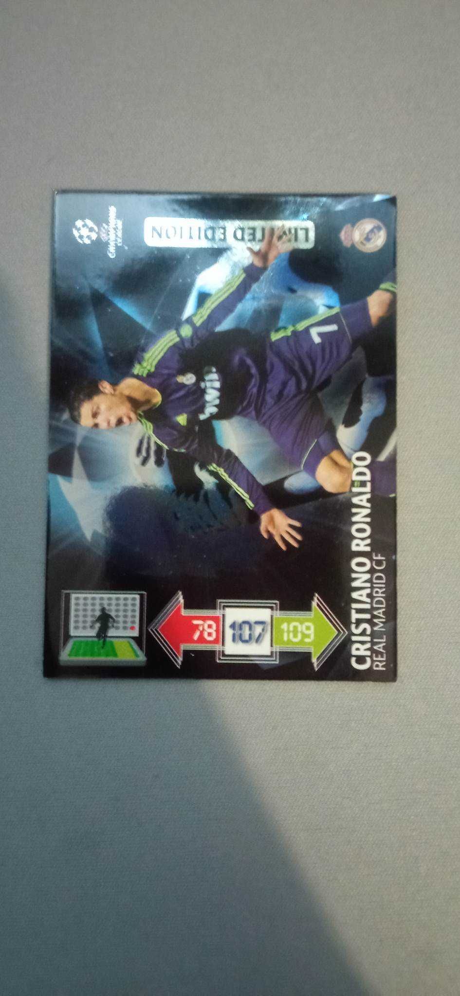 Cristiano Ronaldo LIMITED EDITION Champions League 2012/13 Panini XL