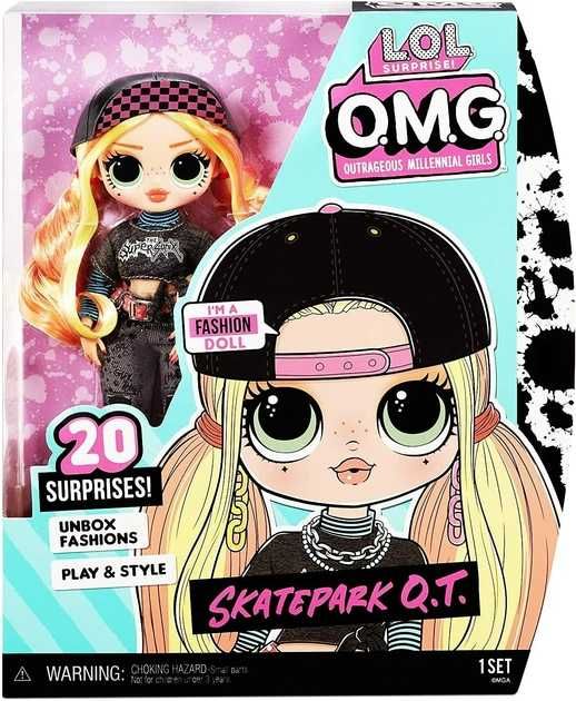 Ігровий набір Лялька Lol Surprise OMG Skatepark Q. T.