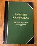 HANDATLAS, Richard Andrees, atlas świata w języku niemieckim z 1890 r.