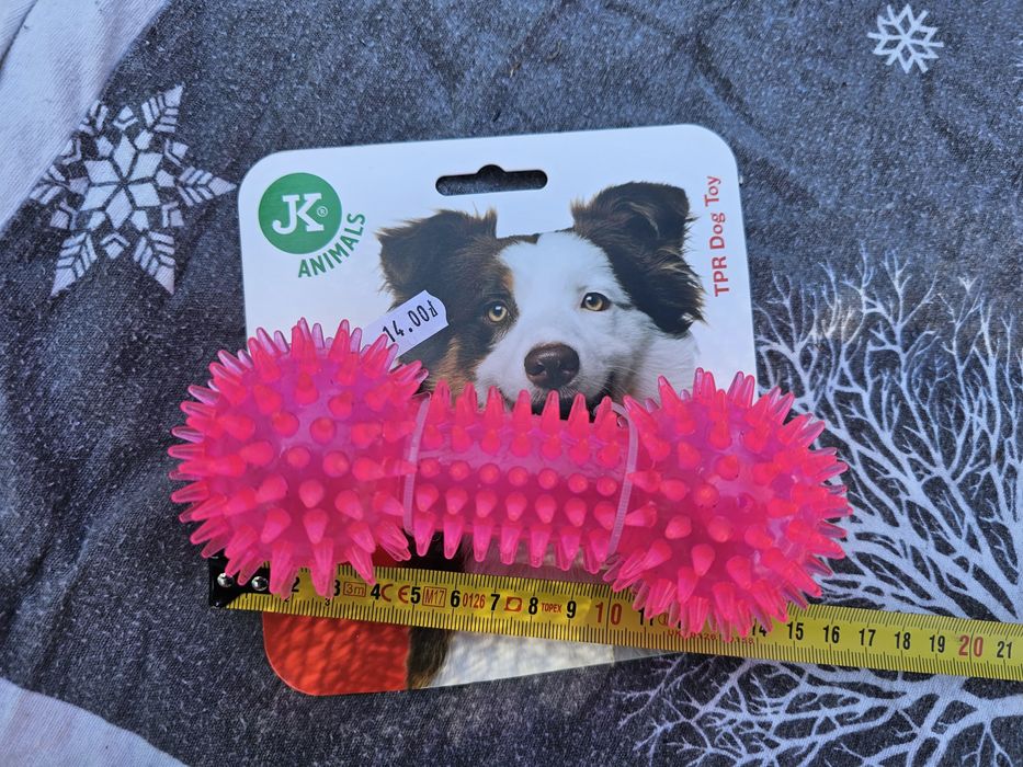 Gumowa zabawka dla psa piszcząca