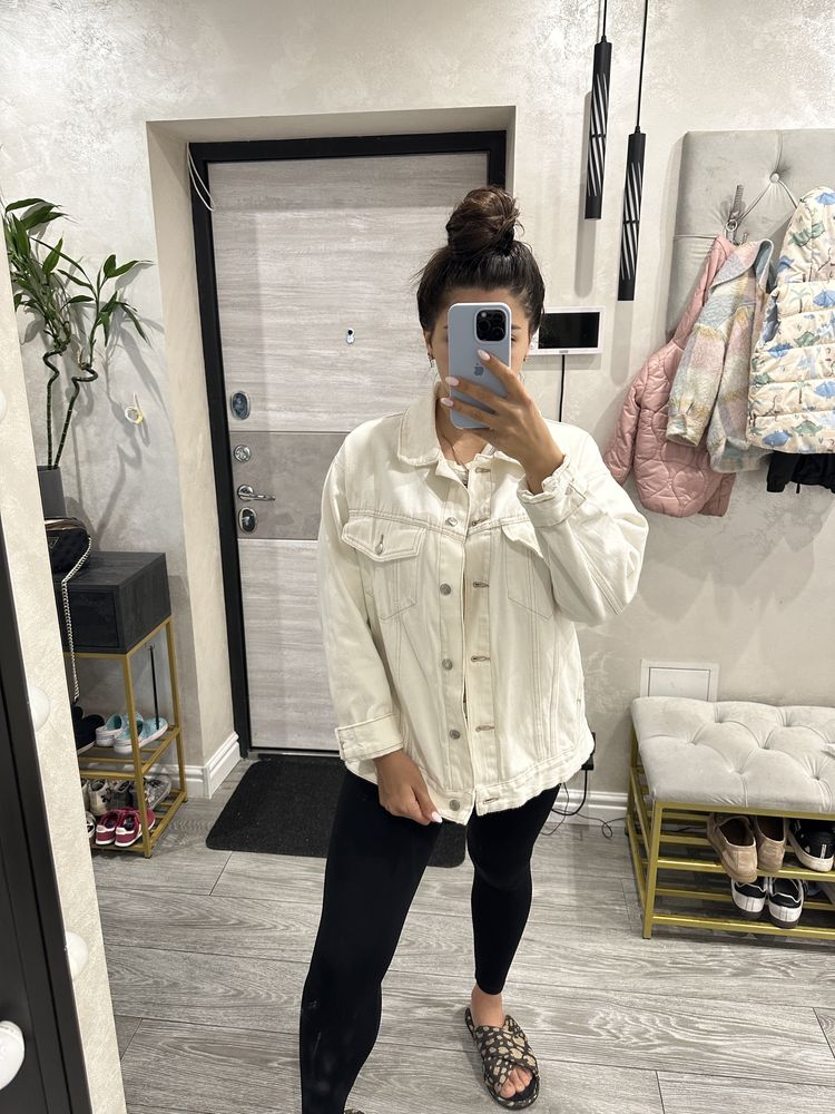 Куртка Zara , джинсова куртка, Зара