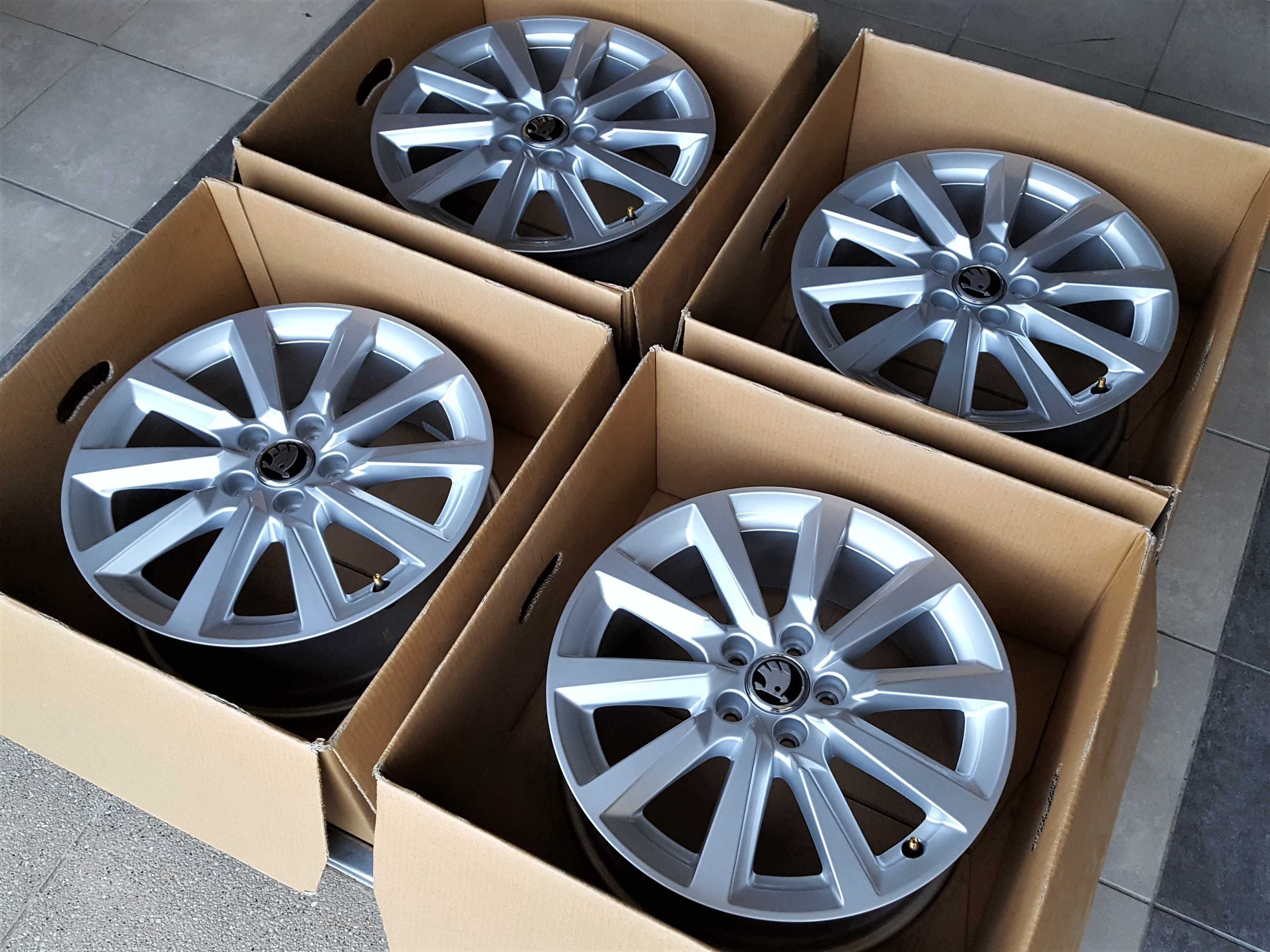 Alufelgi 16 5x100 Skoda Kamiq Scala Rapid Fabia Octavia Roomster 464#