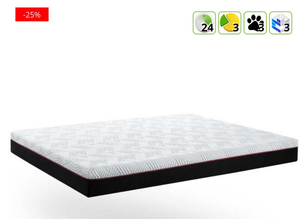 Матрас 160*200 висота 20см, мод.ель Geometry, наповнювач: Memory foam