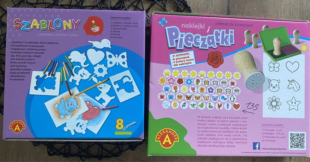 Pieczatki szablony dla dzieci