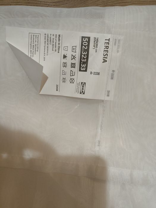 Firanki tiulowe Ikea