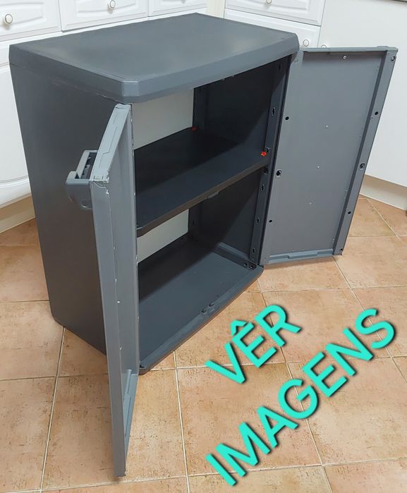 ARMÁRIO PVC NOVO.INTERIOR/EXTERIOR.Casa,Varanda,Quarto,Sala,Garagem.