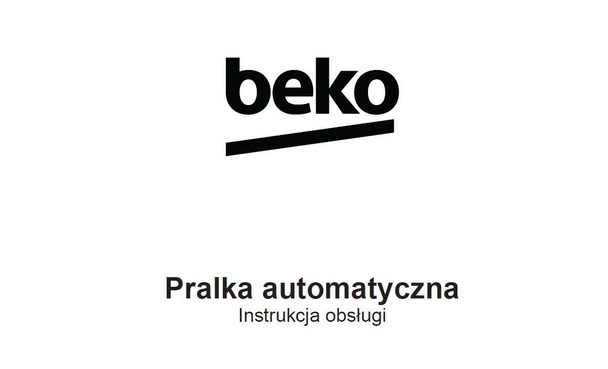 Automatyczna pralka Beko 6 kg 1000 obrotów na gwarancji.