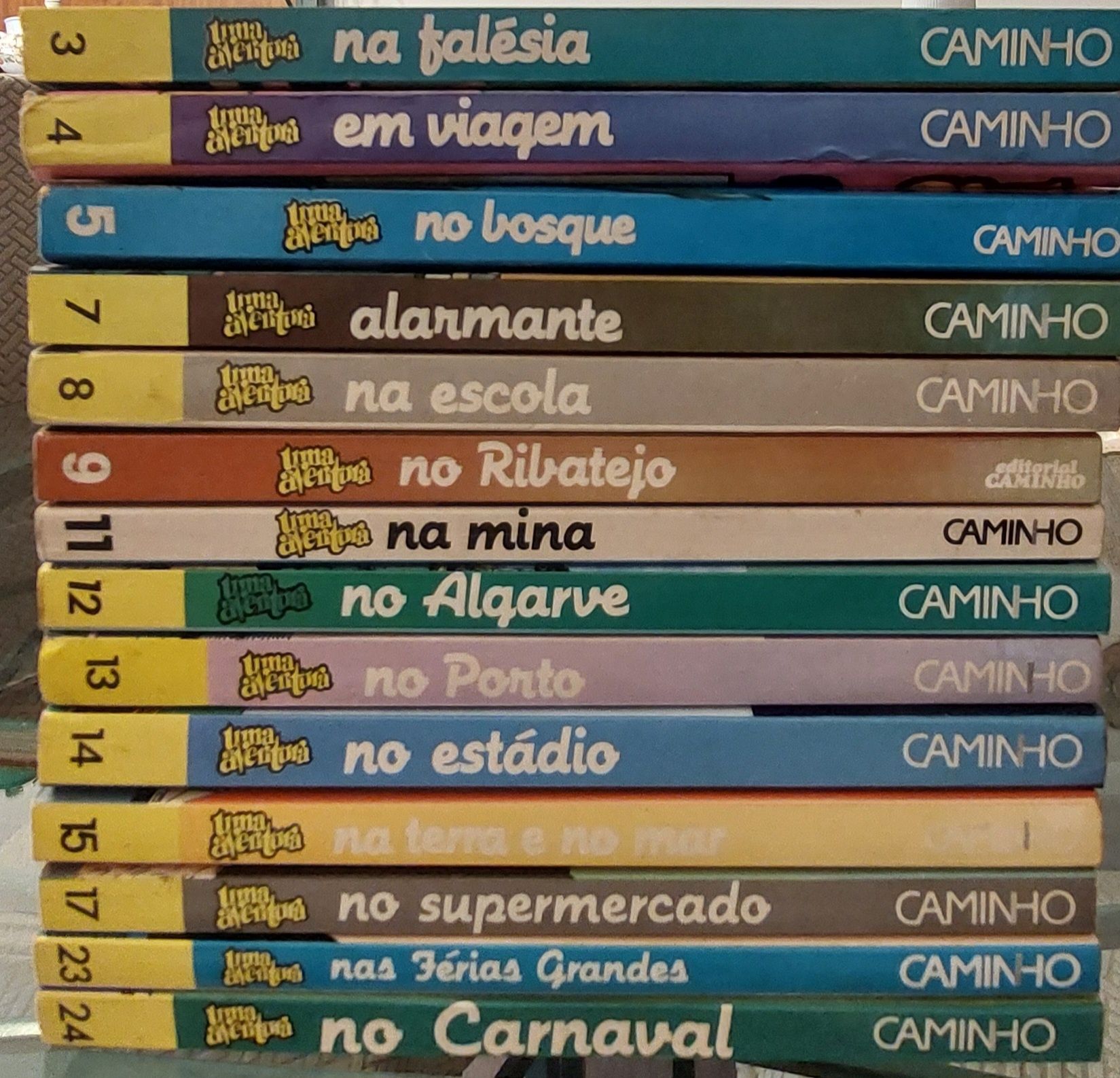 Livros da coleção Uma Aventura