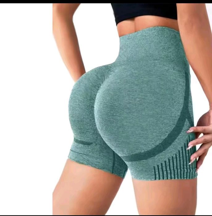 Шорти висока талія з пушап ефектом