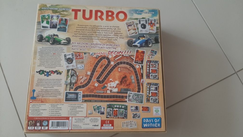 Turbo (gra planszowa, używana)