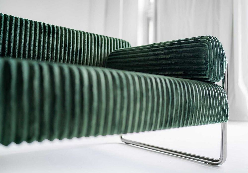 Sofa Praga, Polska '25, bauhaus, vntg, mid-c