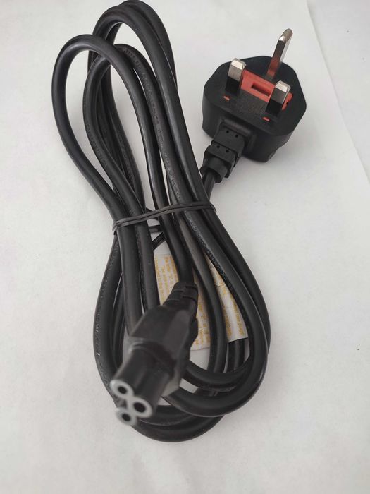 Kabel zasilający koniczynka wtyk angielski