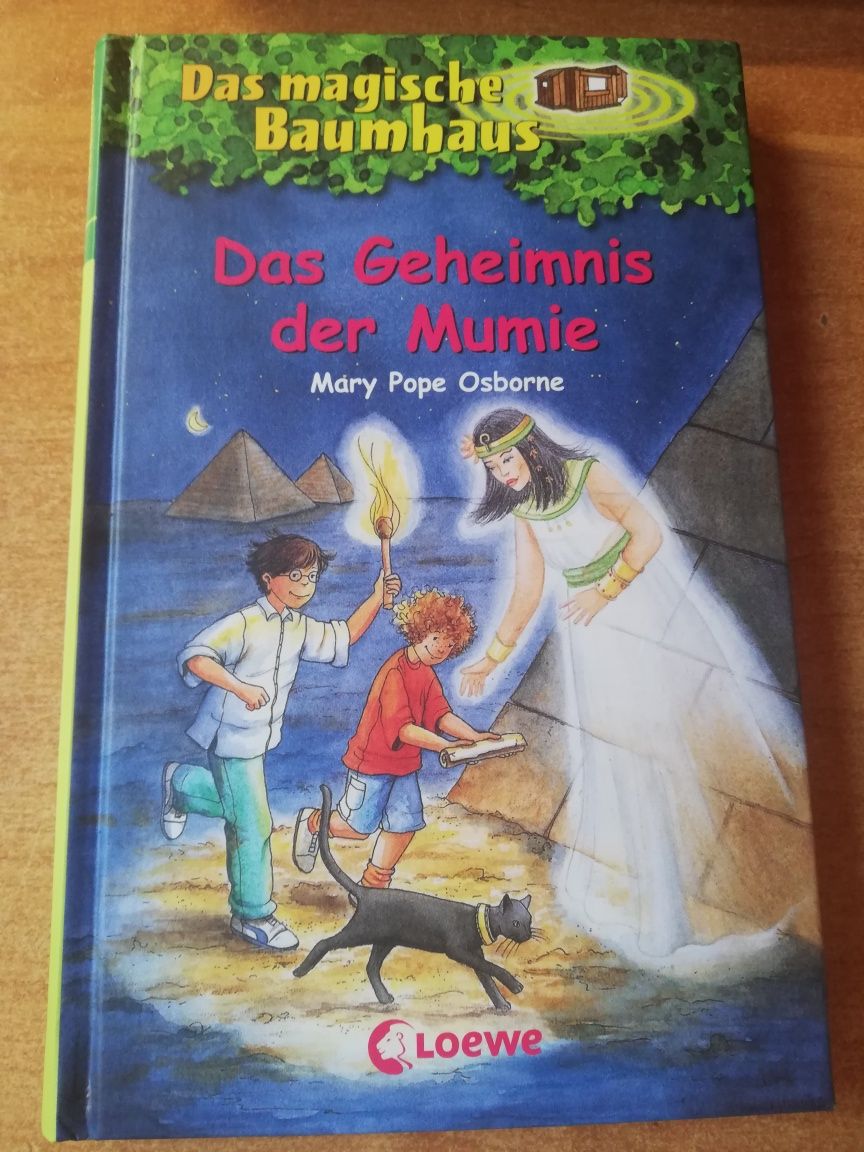 Książka po niemiecku das geheimnis der mumie das magische baumhaus