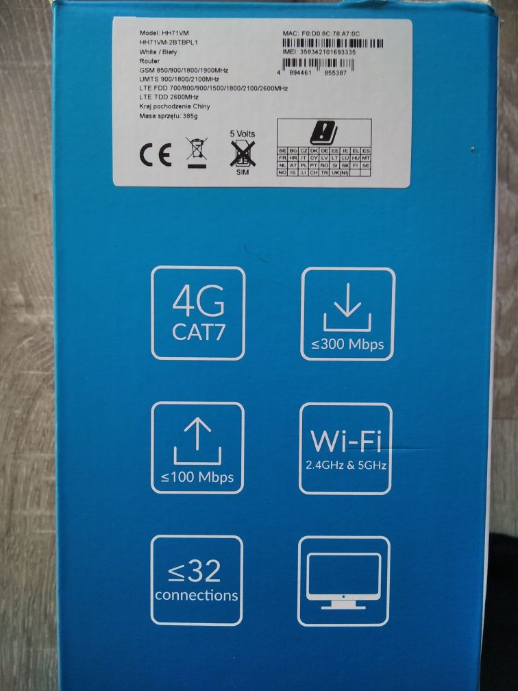 Router Alcatel 4G CAT7