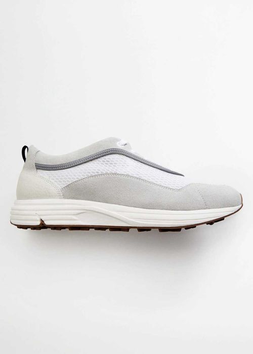 Фирменные светлые нежаркие летние кроссовки Mango