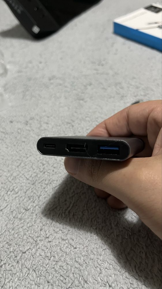 Vendo adaptador hub tipo-c 3 in 1