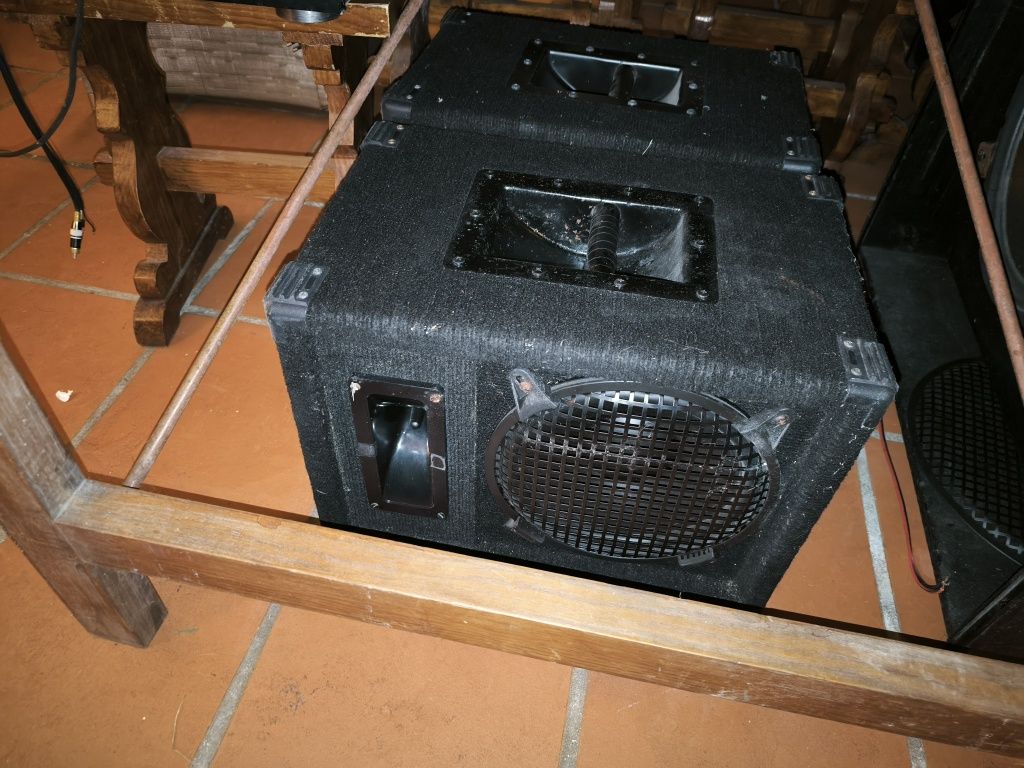 Colunas de som diversas PA DJ Banda  (graves, full range e tops)