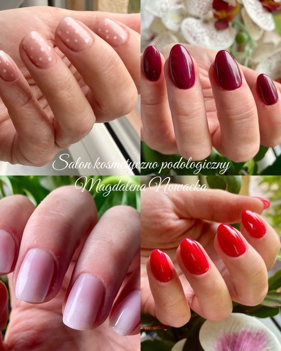 Podologia salon kosmetyczny manicure hybrydowy żelowy pedicure henna