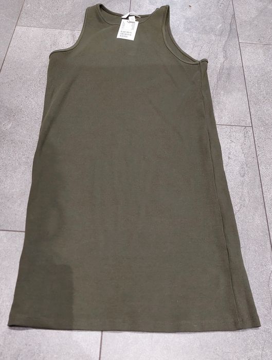 Sukienka Hm basic NOWA rozm. L w prążki