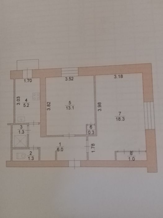 Продам 2-кімнатну квартиру