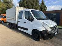 Renault Master 2.3 125ps 2015/16 Doka Maxi plandeka klima  Hak 2500kg HDS