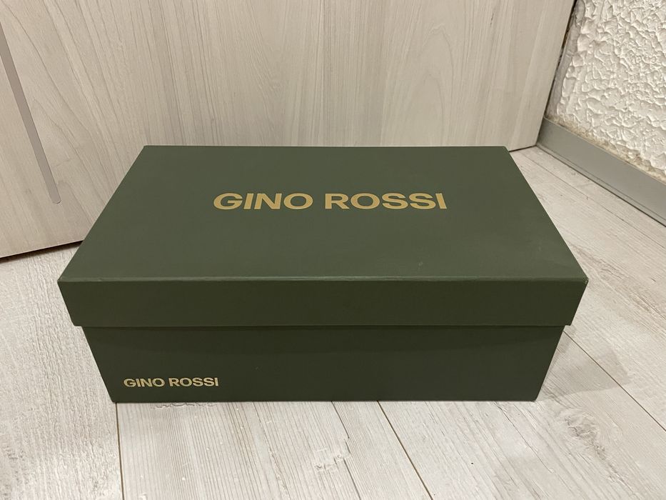 Półbuty buty eleganckie męskie brązowe Gino Rossi 43/44