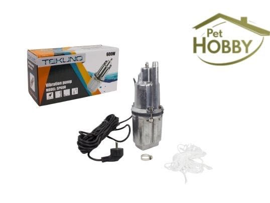 RUSKA pompa wibracyjna, mocna 600W, do studni, basenu, szybów