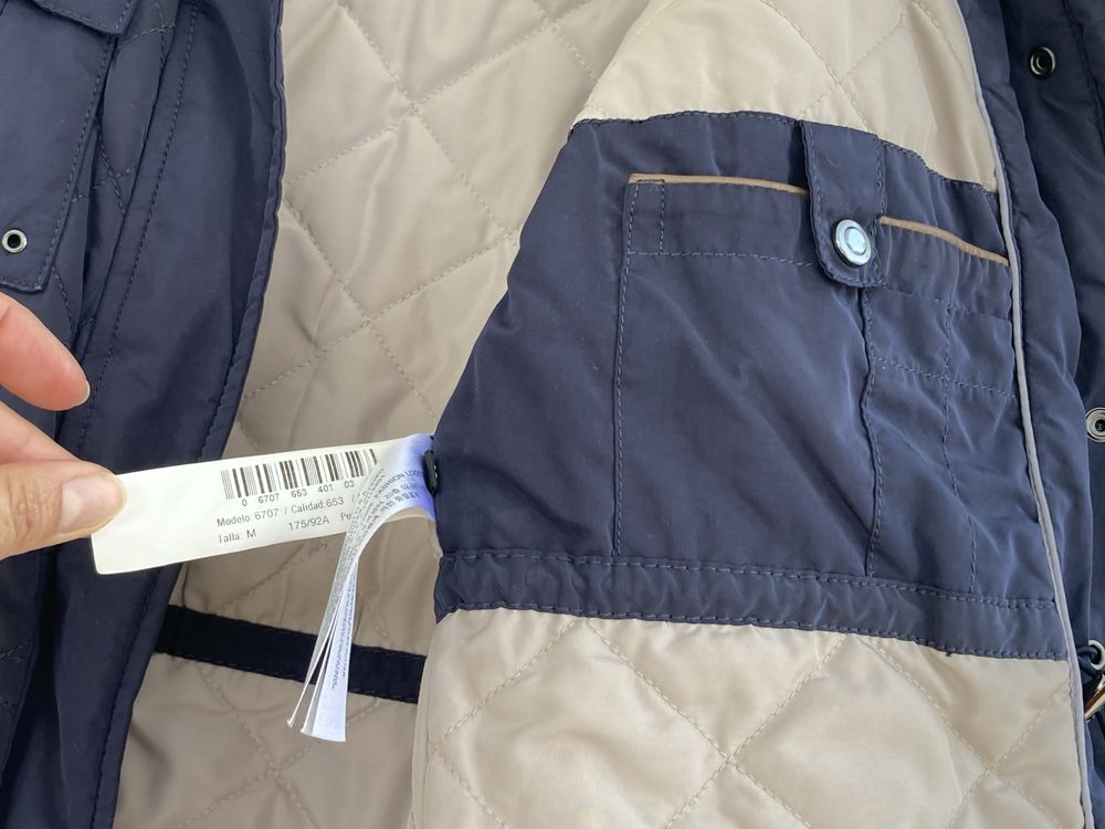 Colete azul marinho, Massimo Dutti