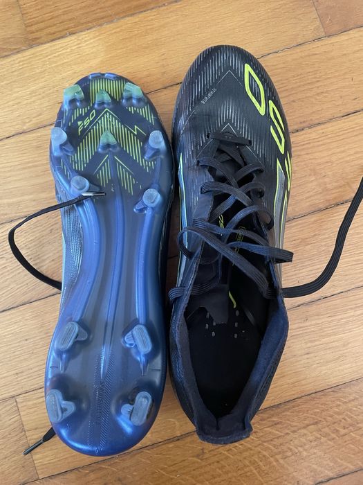 Chuteira F50 Pro FG Core Black-Iron Met-Lucid Lemon