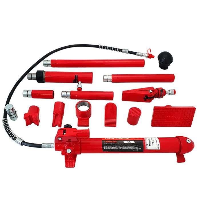 Rozpierak hydrauliczny blacharski 10t ton walizka -uszkodzony siłownik