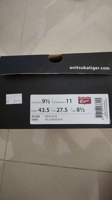 Tênis Tiger em excelente estado de conservação