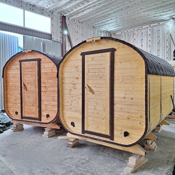 Квадро баня с угловым нижними полками 3х2,2 м печь на дровах.