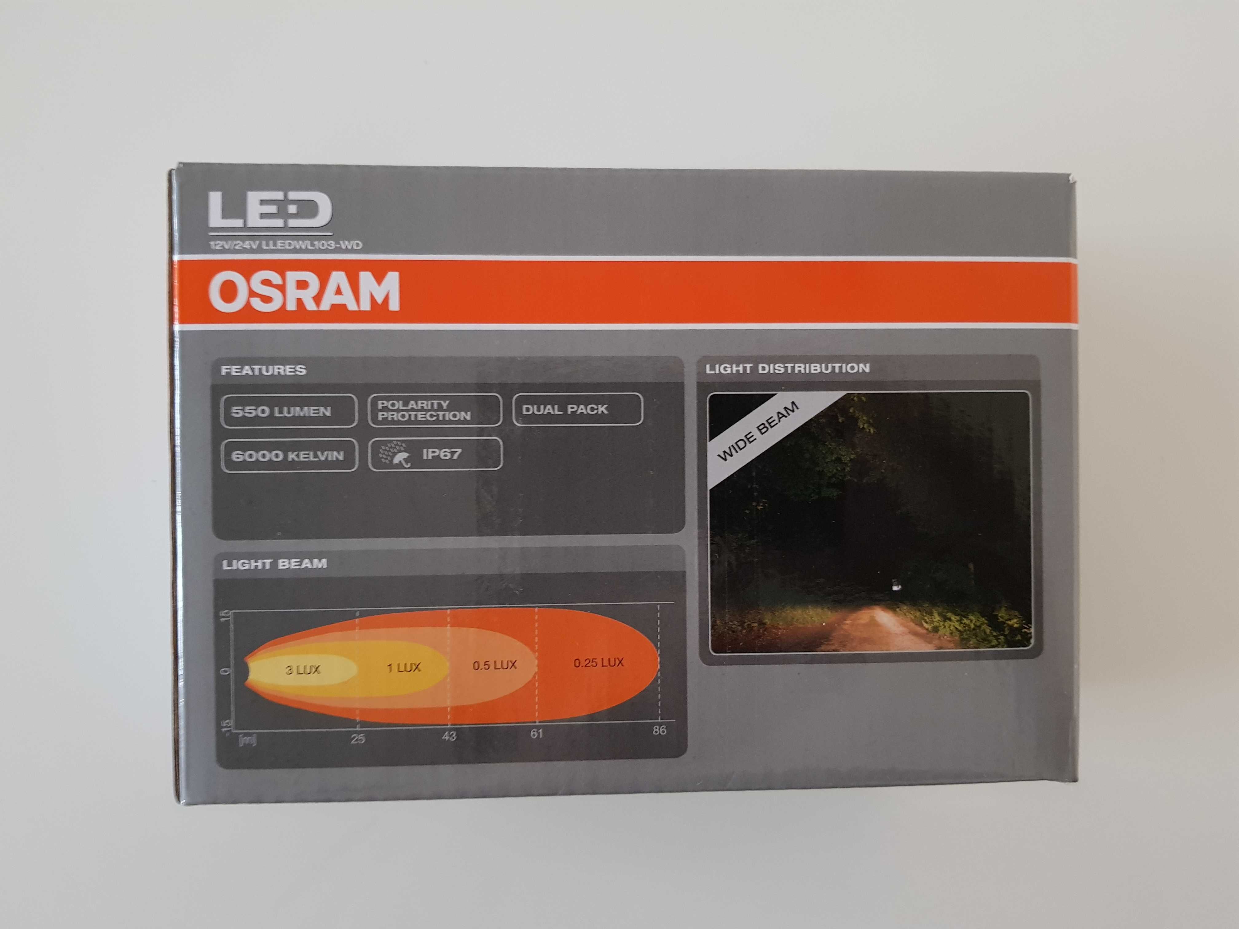 OSRAM Cube VX70-WD DUO LEDWL 103-WD, światła robocze, off-road