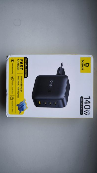 Зарядний блок для ноутбука  BASEUS GaN 140W