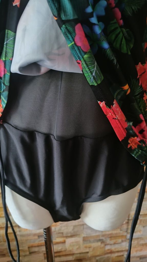 Strój kąpielowy sukienka kąpielowa plus size 4xl