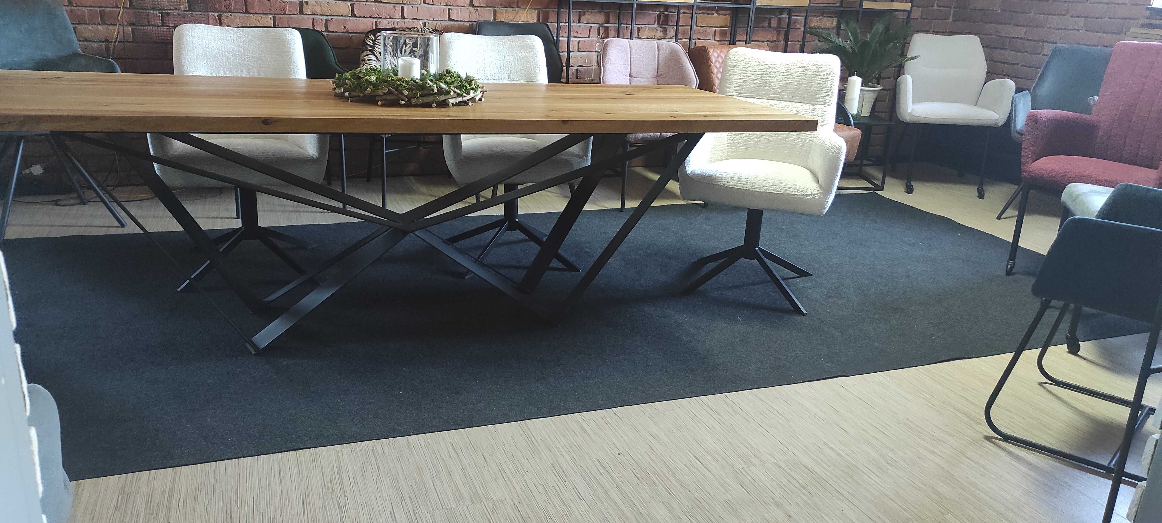 stół dębowy lity dąb 240x100 premium producent  dostępny od ręki
