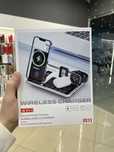 Бездротова Зарядка 4in1 Док-станція для iPhone + iWatch + Airpods