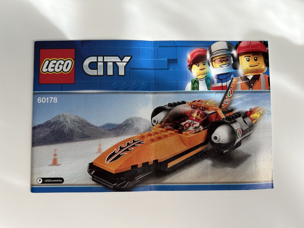 Lego City Samochód wyścigowy 60178