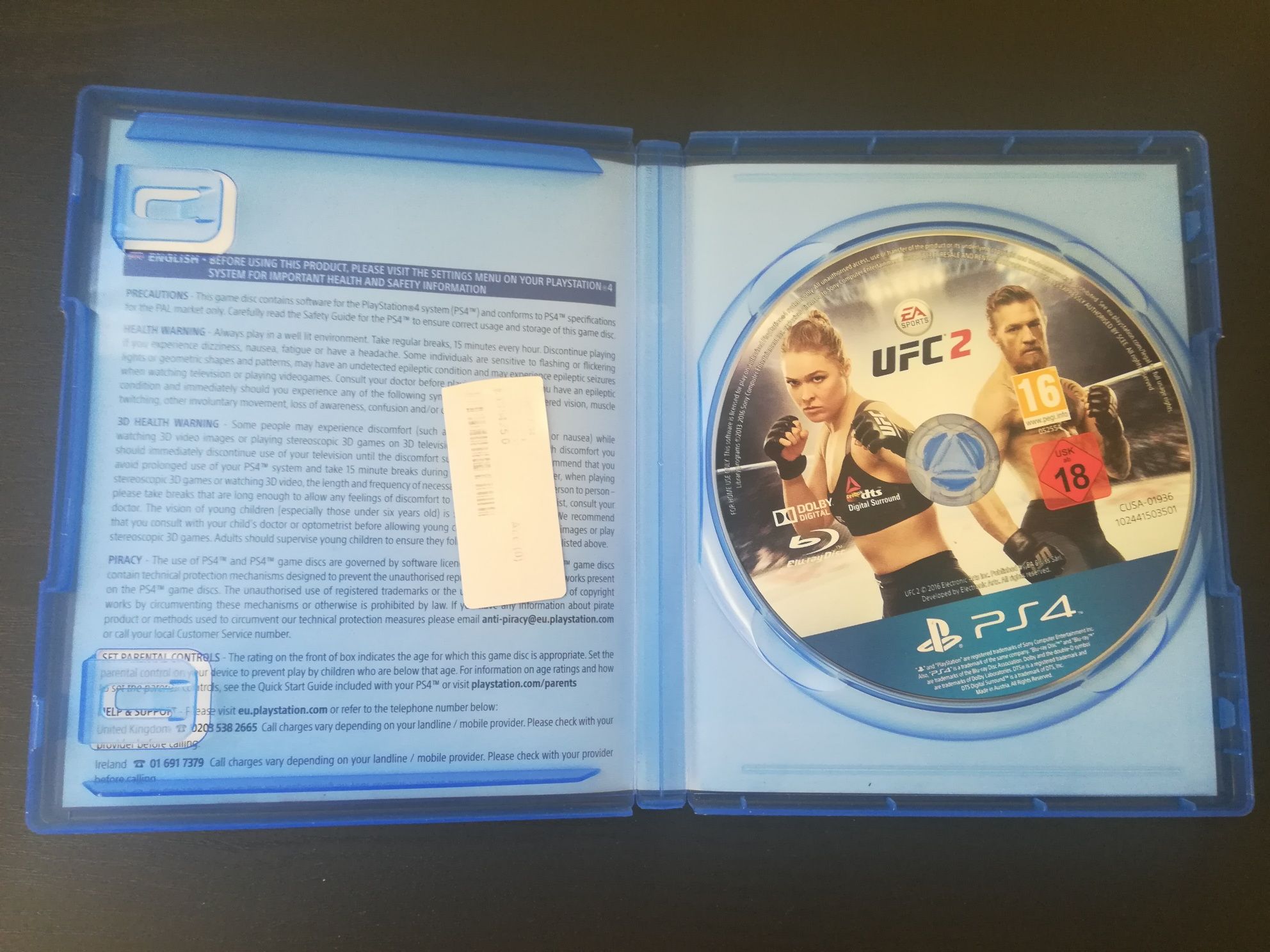 Jogo UFC 2 ( PS4 )