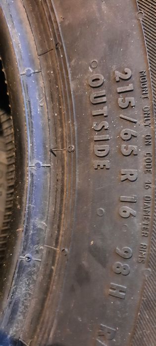 Opona pojedyncza zimowa CONTINENTAL CrossContact 215/65R16
