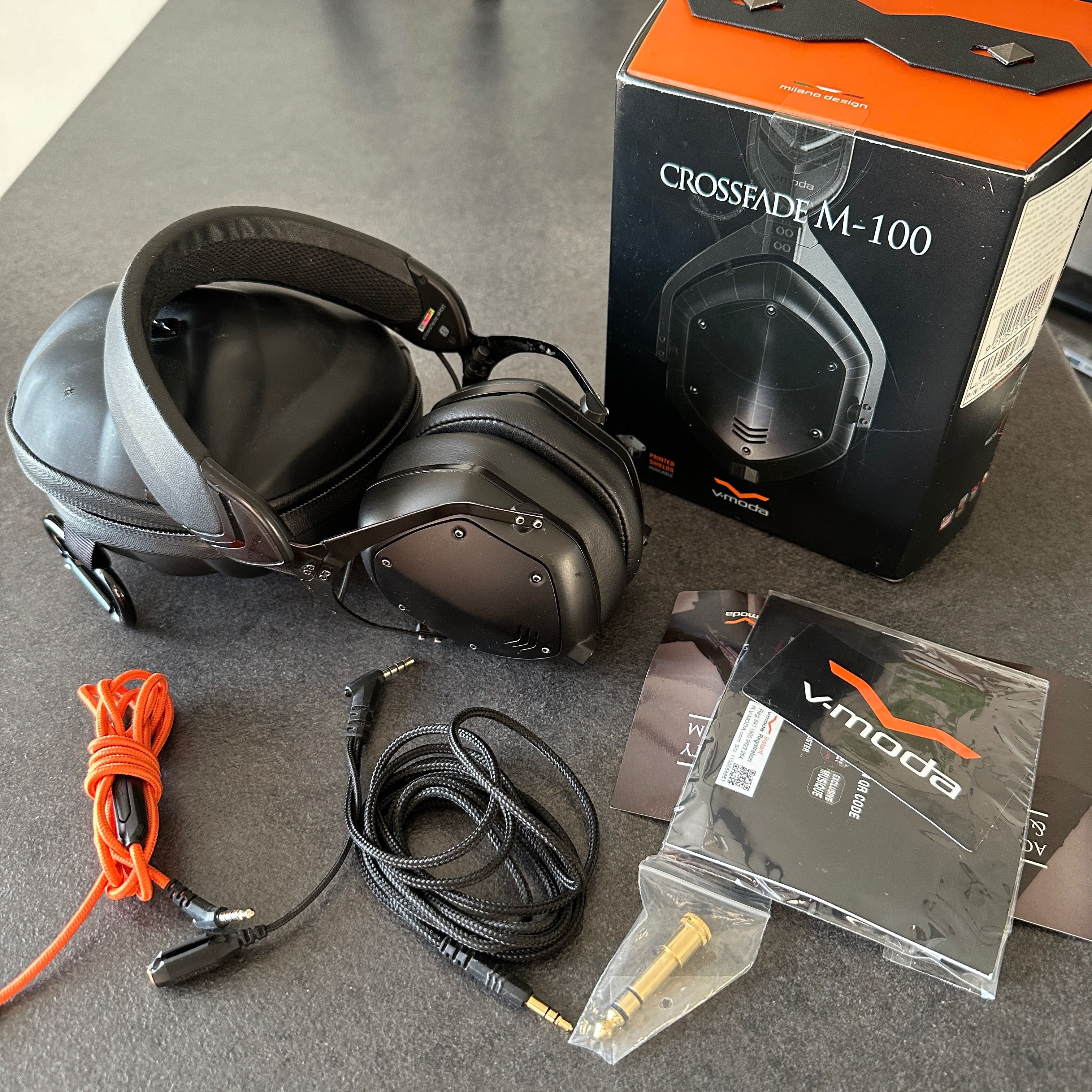 Навушники V-Moda Crossfade M-100 (Matte Black)