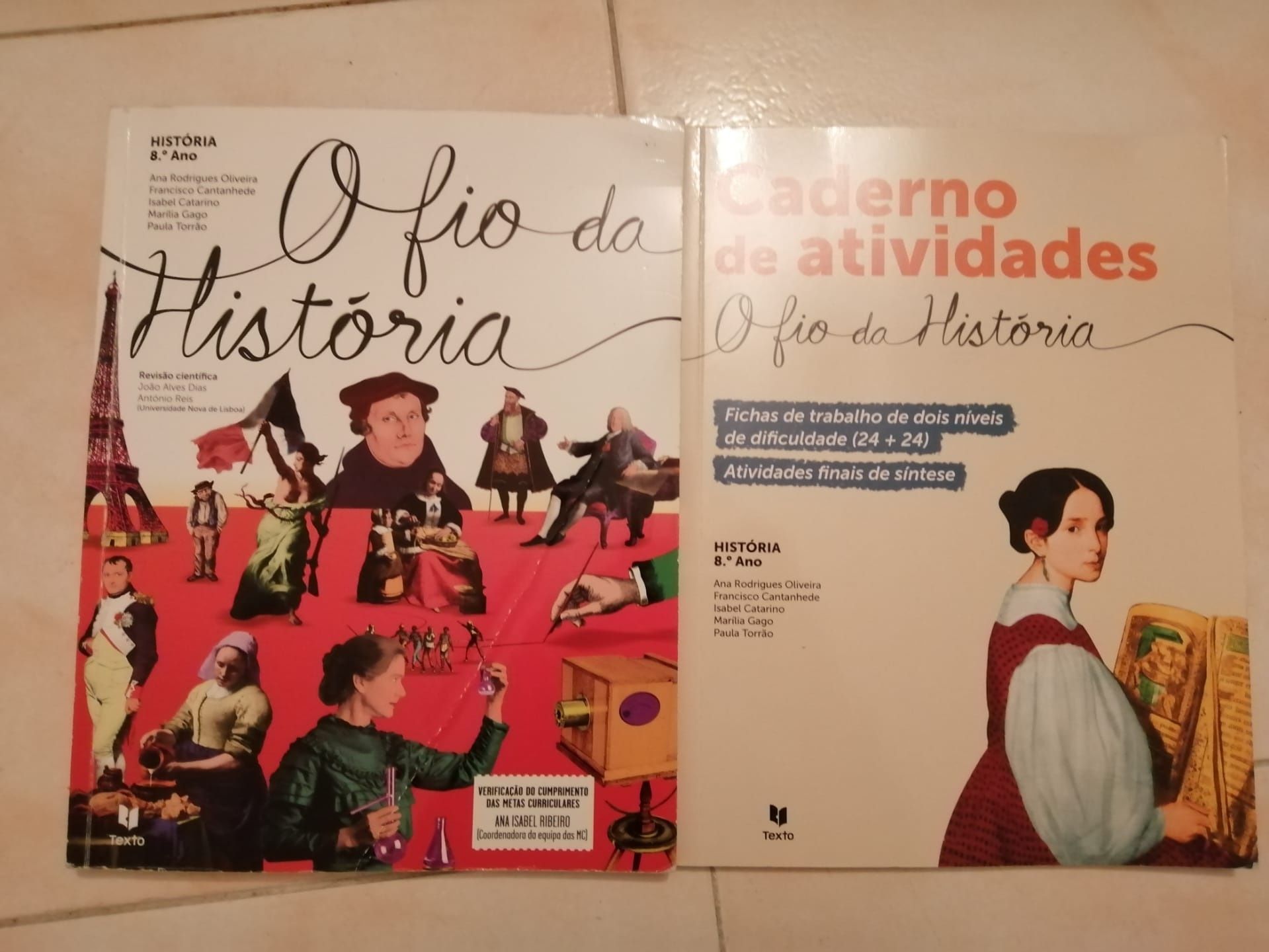 Livros escolares de história 8 ano