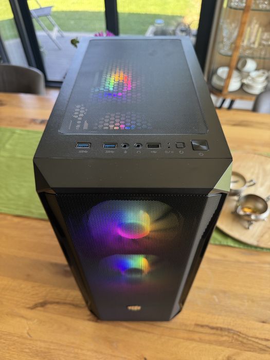 Komputer Gamingowy RTX 3060 Ti Ryzen 5 5500 RAM 16GB 512GB SSD