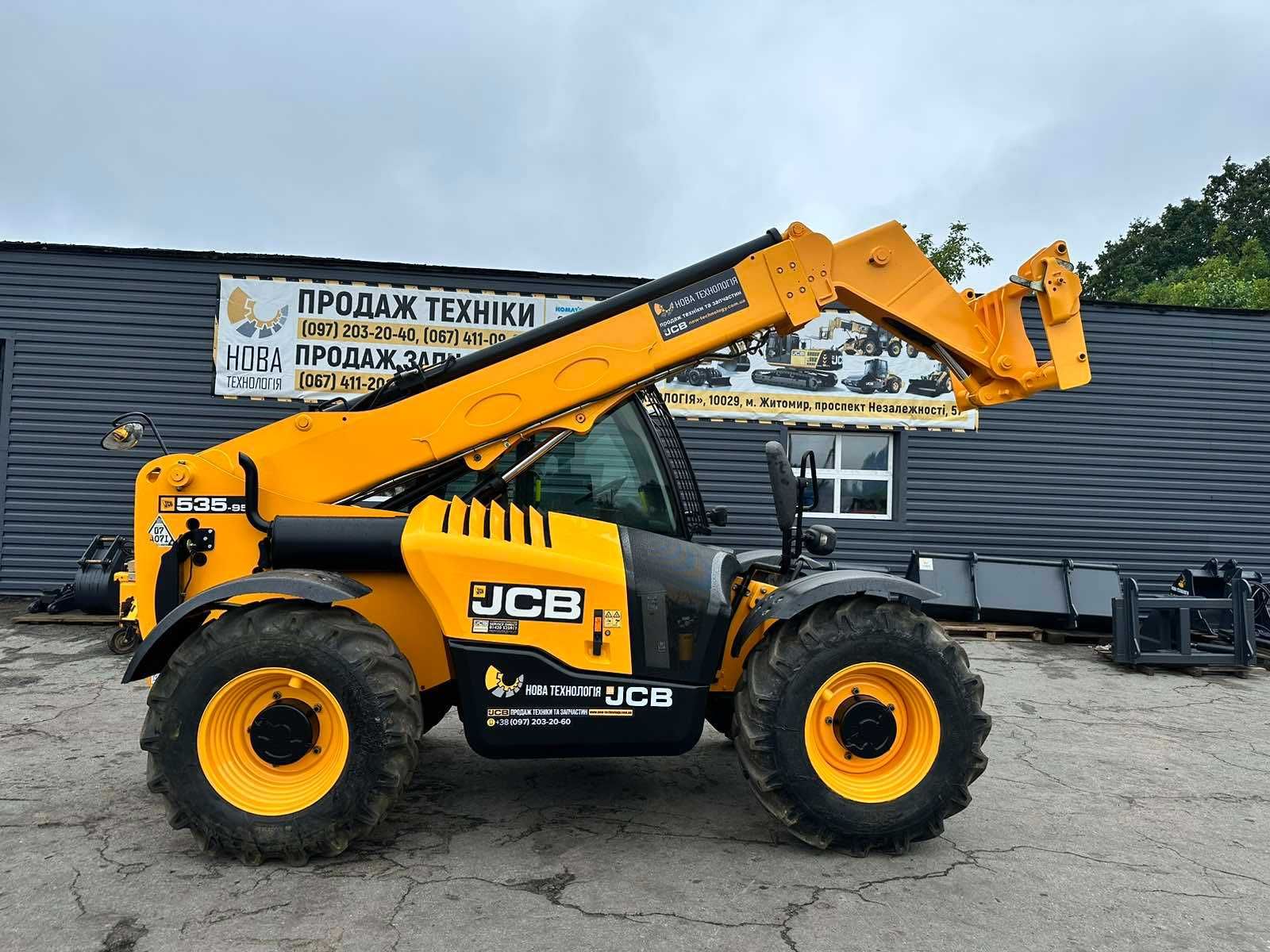 телескопічний навантажувач(погрузчик) jcb 535-95 2016 рік