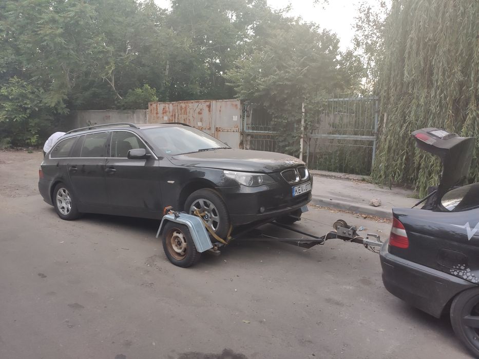 Лафет прицеп часткової погрузки авто