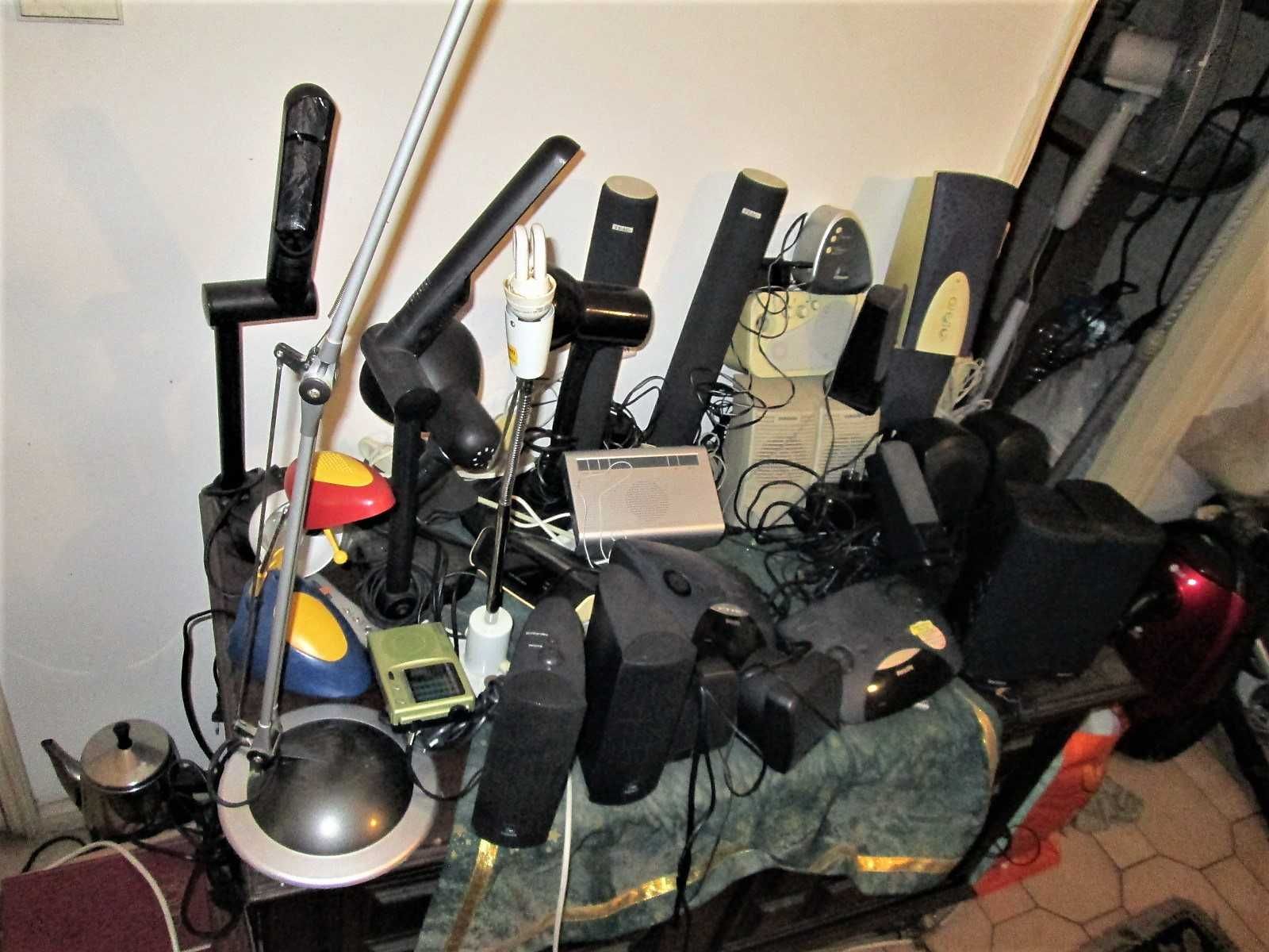 Muitos equipamentos