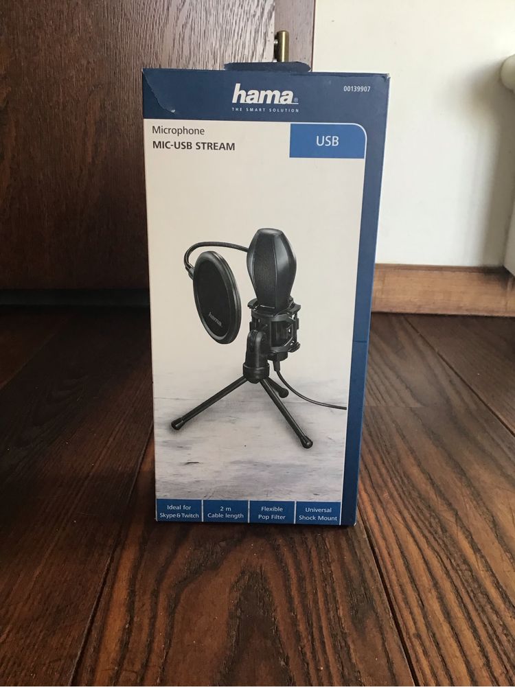 Mikrofon Hama mic usb stream
