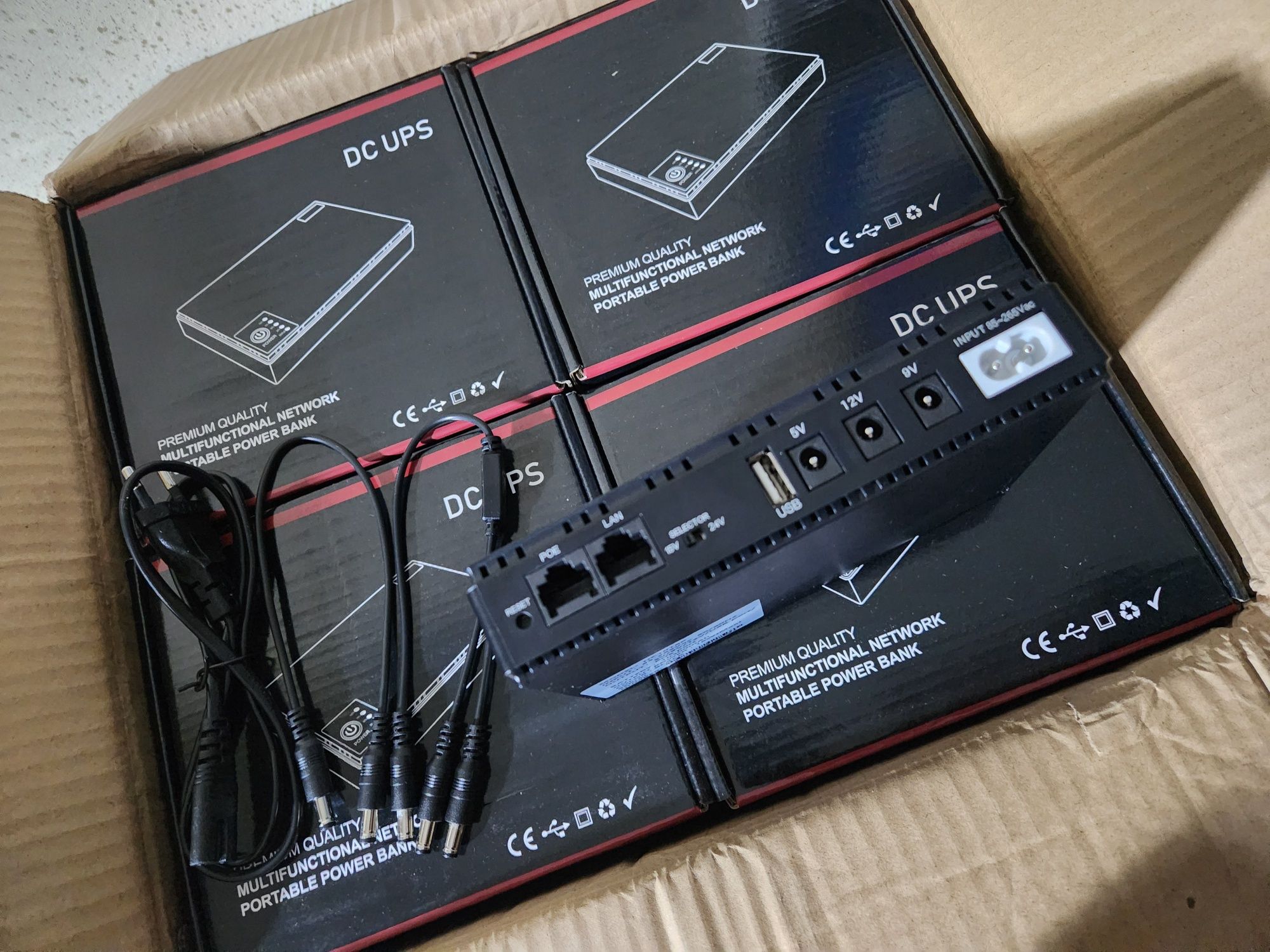 UPS  для Wi-Fi роутера, камери, Безперебійник ДБЖ на 10400mAh