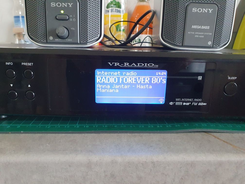 Radio internetowe VR-radio Wi-Fi USB FM